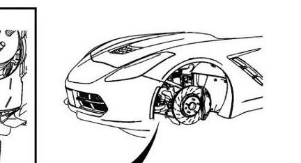 2014款克尔维特草图曝光 北美车展首发