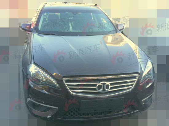 1.8T车型 北汽新车绅宝D240谍照曝光