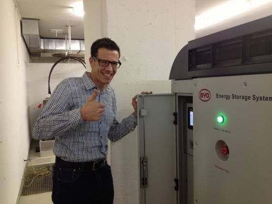 比亚迪大型储能系统首次出货瑞士