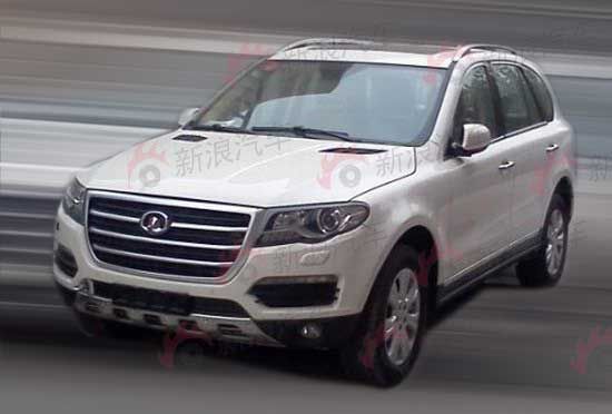 进军高端市场，长城哈弗H8谍照曝光