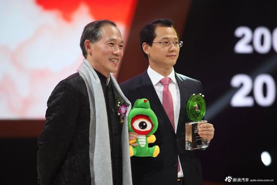 年度车2013市场表现奖：上海大众全新朗逸