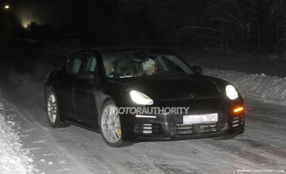 改款保时捷Panamera谍照曝光 今年亮相