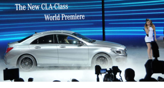2014款奔驰CLA正式发布 北美车展亮相