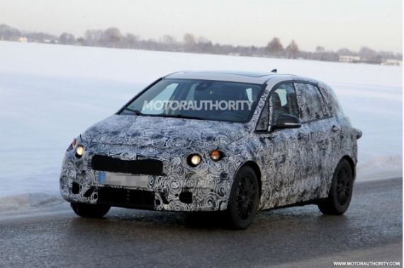 宝马1系GT ActiveHybrid旅行版谍照