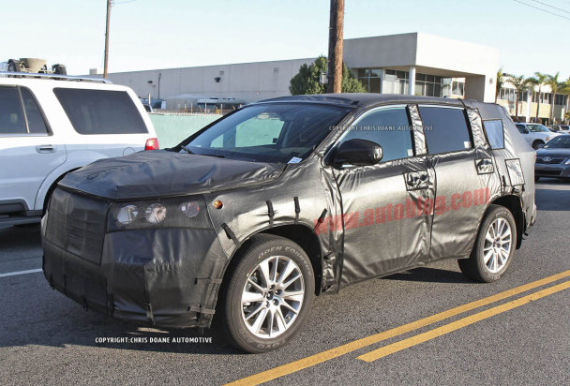 全新丰田汉兰达测试谍照曝光