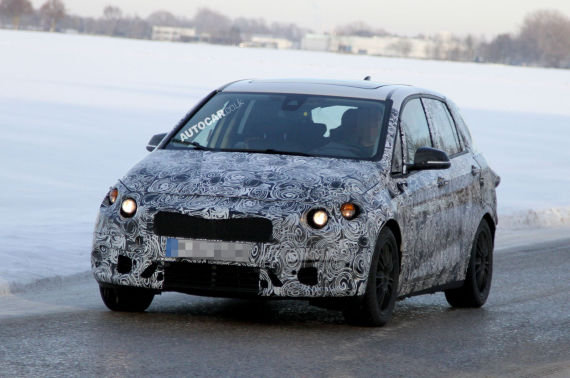 宝马1系GT谍照曝光 2014年上市