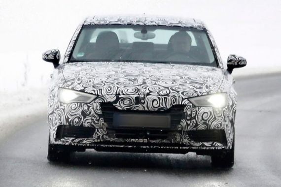 奥迪A3轿车谍照曝光 年内发布上市