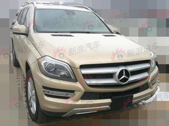 动力配置丰富 新一代奔驰GL国内曝光