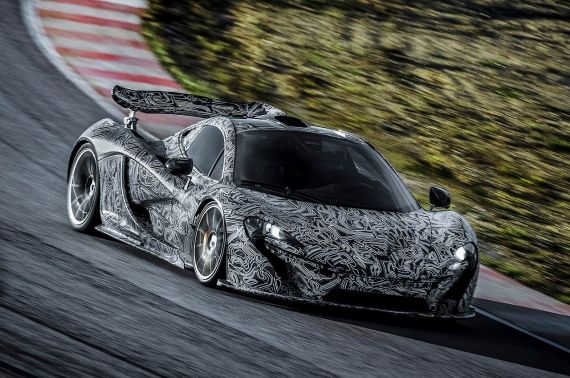 迈凯轮发布P1官方测试照  日内瓦首发