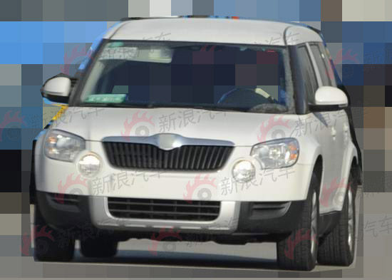 今年9月量产 国产斯柯达YETI车型曝光