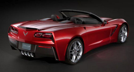 2014款科尔维特敞篷版将亮相日内瓦车展