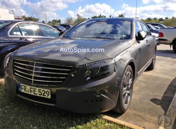 新一代奔驰S级内饰谍照首次曝光