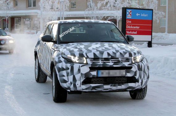 路虎神行者3谍照曝光 预计2015年初上市