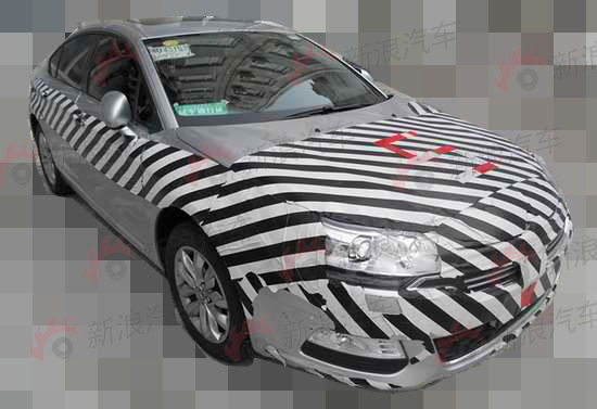 价格不变 东风雪铁龙改款C5谍照详拍