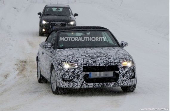 新款奥迪A3敞篷版谍照曝光 2014年发布