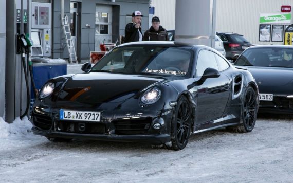 全新保时捷911 Turbo谍照 今年内将上市