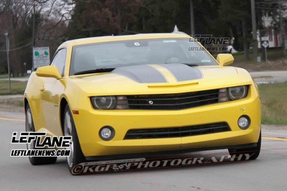 新款雪佛兰Camaro谍照曝光 搭LS7发动机