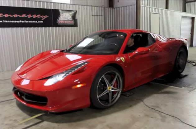 千匹不是神话 Hennessey打造法拉利458