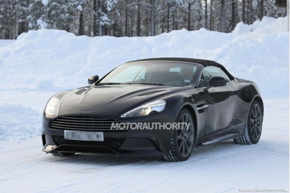 阿斯顿-马丁Vanquish Volante谍照曝光