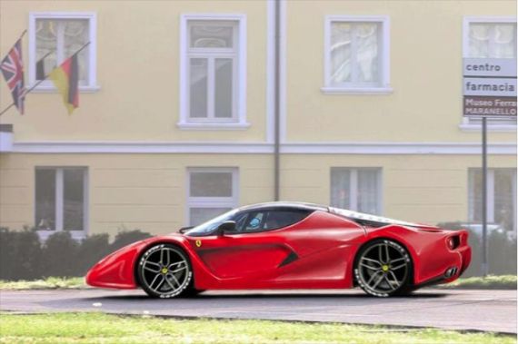 全新法拉利Enzo超级跑车预赏图曝光