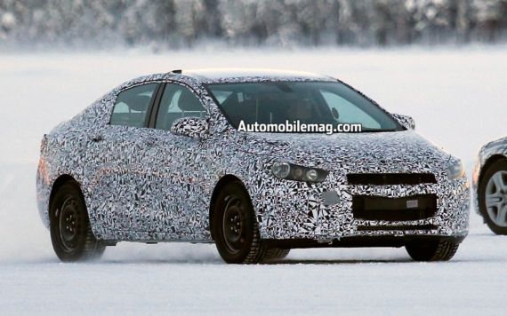 全新一代雪佛兰科鲁兹测试谍照曝光