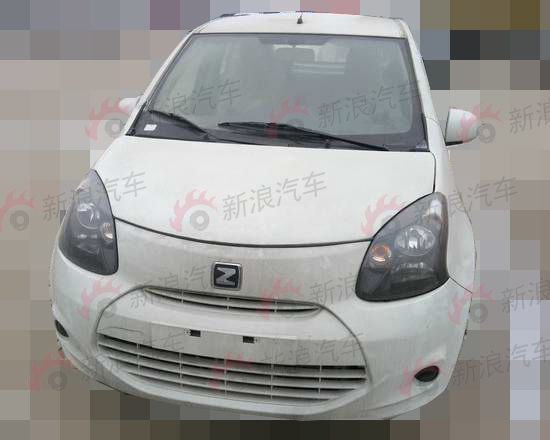 众泰版奥拓 Z100两厢A0级轿车谍照曝光