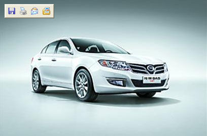 2013款传祺GA51.8T全国上市 售13.98万起