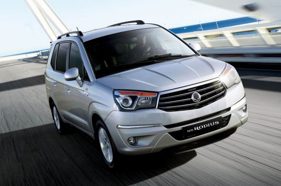 新二代双龙路帝MPV 日内瓦车展首发