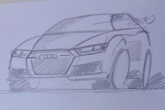 新一代奥迪Q7设计草图曝光 2014年上市