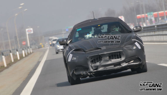 玛莎拉蒂Ghibli谍照曝光 将亮相上海车展