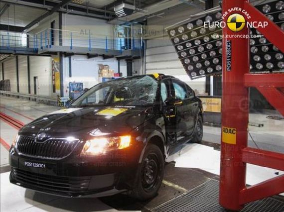 新一代斯柯达明锐获Euro-NCAP最高评级