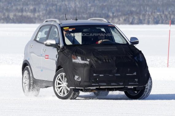 改款双龙柯兰多谍照曝光 明年上市