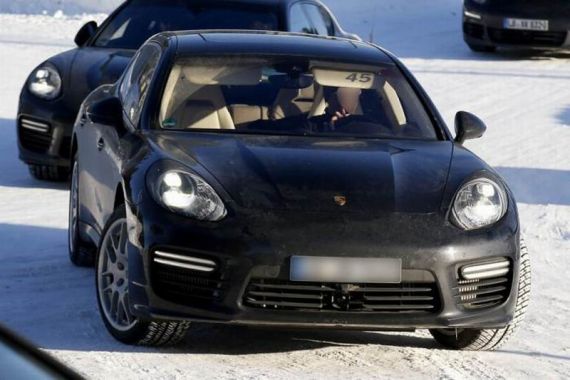 新款保时捷Panamera谍照曝光 上海车展首发