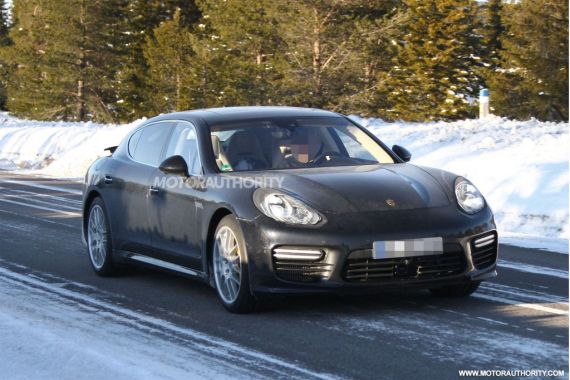 改款保时捷Panamera曝光 上海车展首发