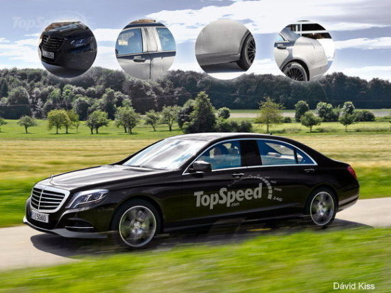 奔驰S600 Pullman假想图曝光 预计明年上市