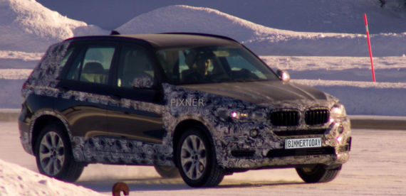 全新宝马X5最新测试谍照 或将年内亮相