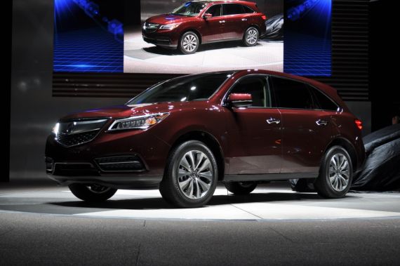 2014款讴歌MDX量产版亮相纽约车展