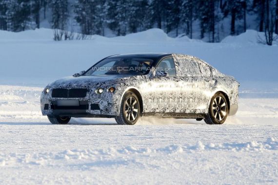 新一代宝马7系谍照曝光或2015年发布上市