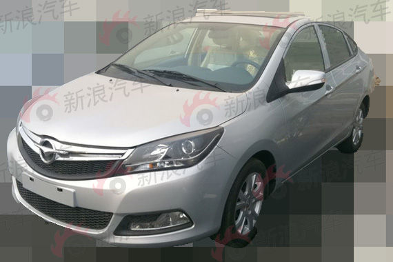 海福星继任者 海马M3量产版实拍谍照曝光