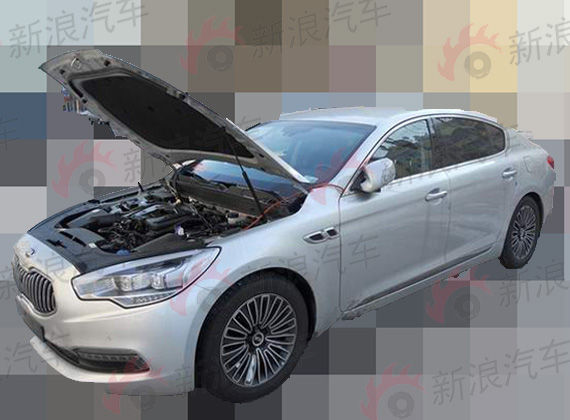 以进口方式引入 起亚旗舰车型K9谍照曝光