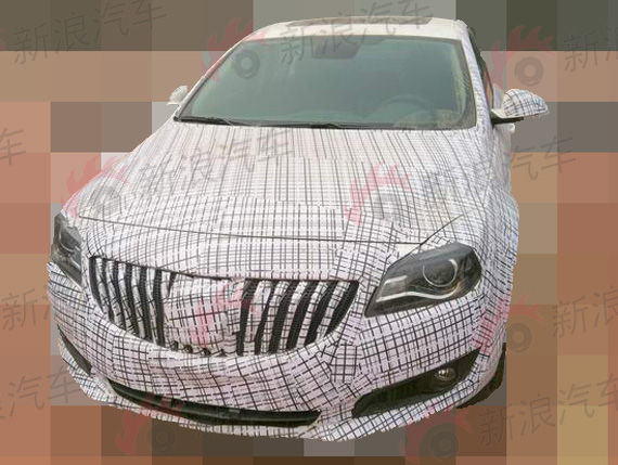 配置升级 改款君威细节谍照曝光