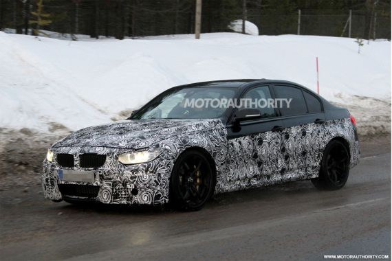 新款宝马M3最新谍照曝光 年内首发亮相