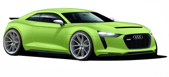 新一代奥迪TT假想图曝光 明年上市