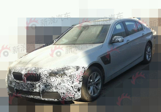 上海车展首发 华晨宝马改款5系曝光