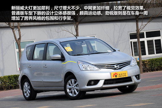 采用CVT变速器 2013款日产骊威到店实拍