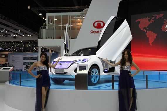 哈弗E荣获第34届泰国曼谷国际车展概念车奖