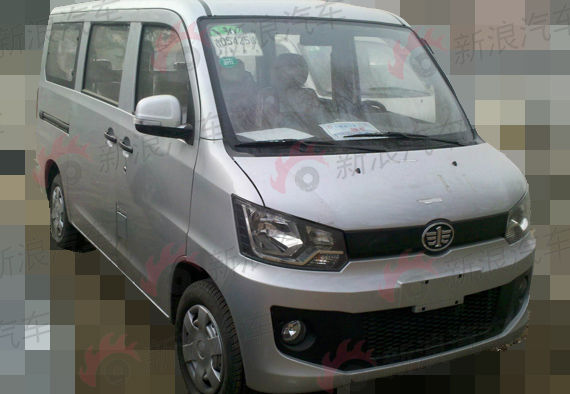 上海车展发布 一汽微车佳宝V80谍照曝光