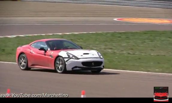 下一代法拉利California赛道路测