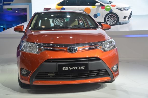 新威驰上海车展亮相 轴距加长空间增大