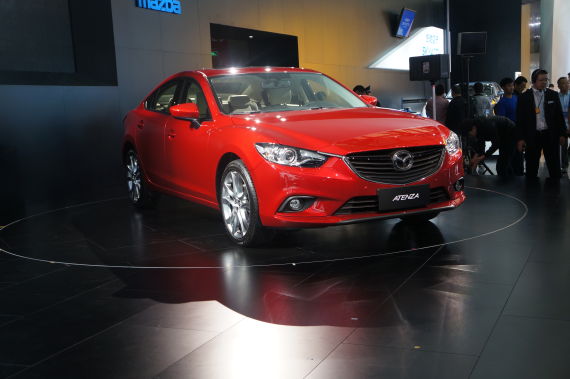 马自达携新车ATENZA及CX-5登陆上海车展